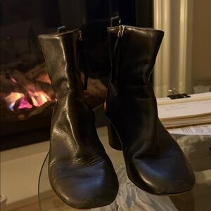 Isabel Marant Sleek Black Ankle Booties